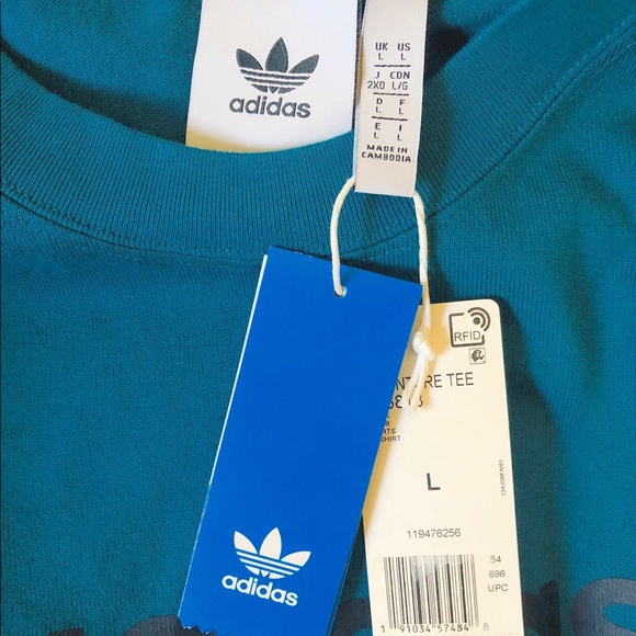 adidas Originals Adventure Tee Tshirt - Picture 7 of 7